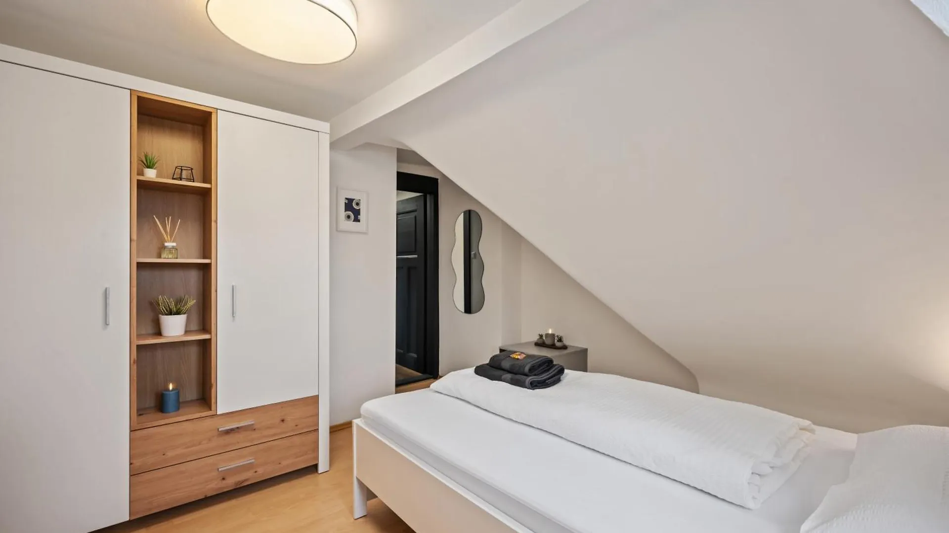 Modernes Appartementhaus Mit Self-Checkin Im Herzen Der Stadt Bad Kissingen Apartament