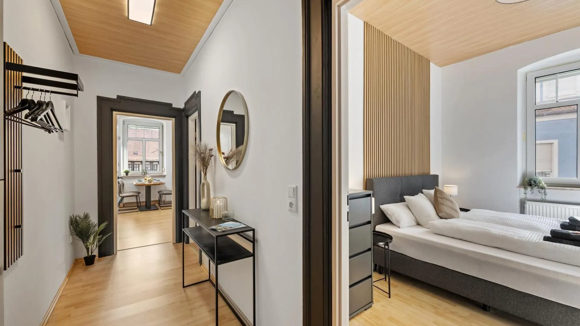 Modernes Appartementhaus Mit Self-Checkin Im Herzen Der Stadt Bad Kissingen Apartament